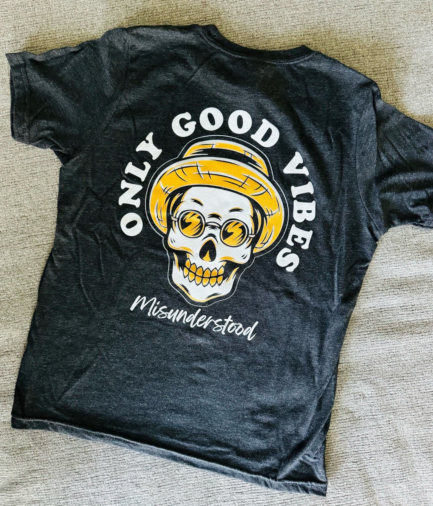 "Only Good Vibes" Short Sleeve Youth